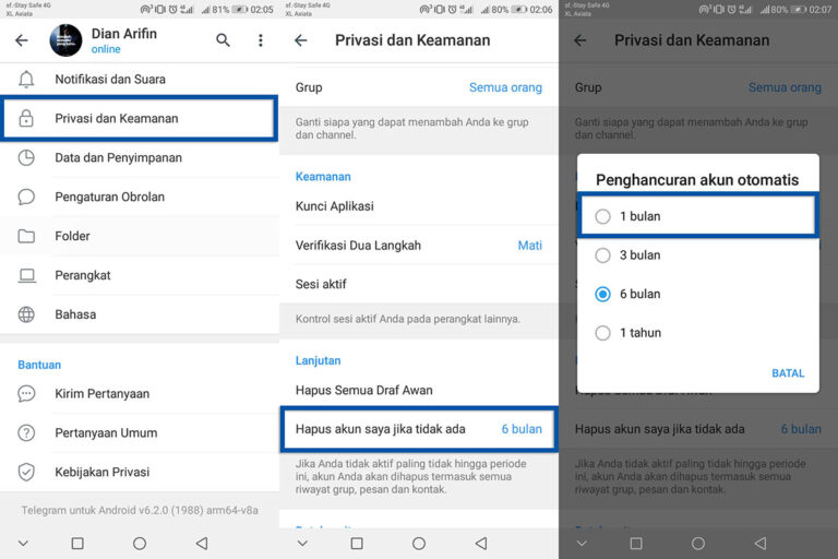 8+ Cara Menghapus Akun Telegram Otomatis Dan Permanen