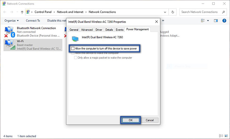 Power Saver WiFi