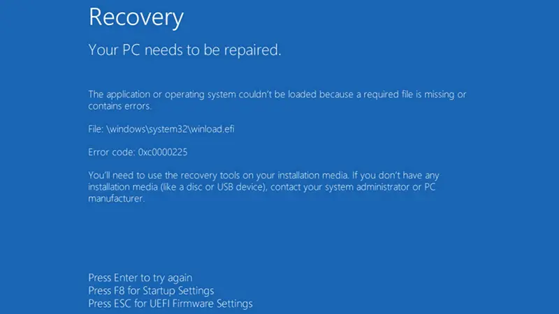 Mengatasi Windows Error Recovery