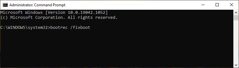 Rebuild File BCD