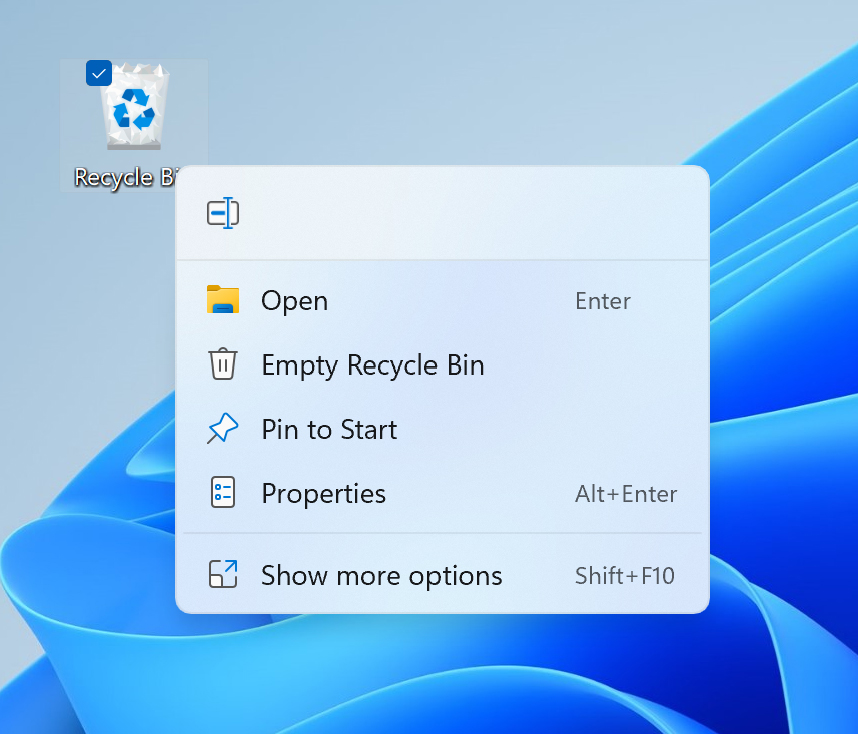 Recycle Bin Windows 11