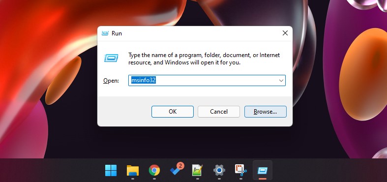 1 Buka System Information Windows 11