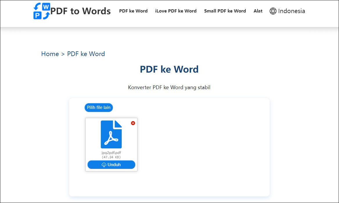 Konversi File Pdf