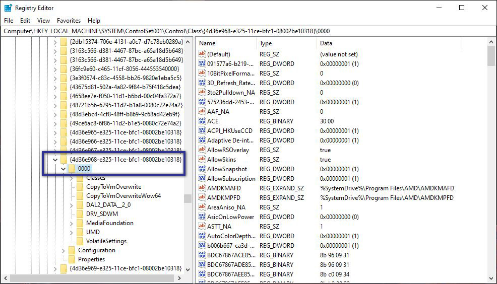 Brightness Registry Editor