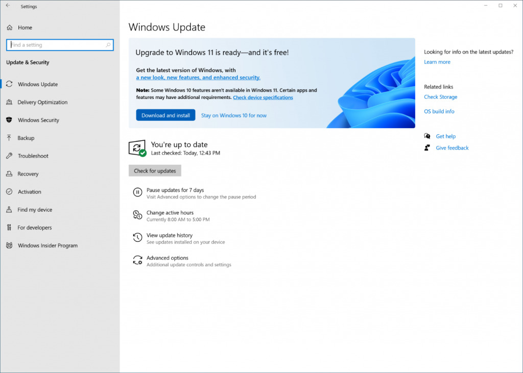 Update Windows 11