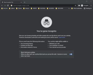 2 Incognite mode Google Chrome