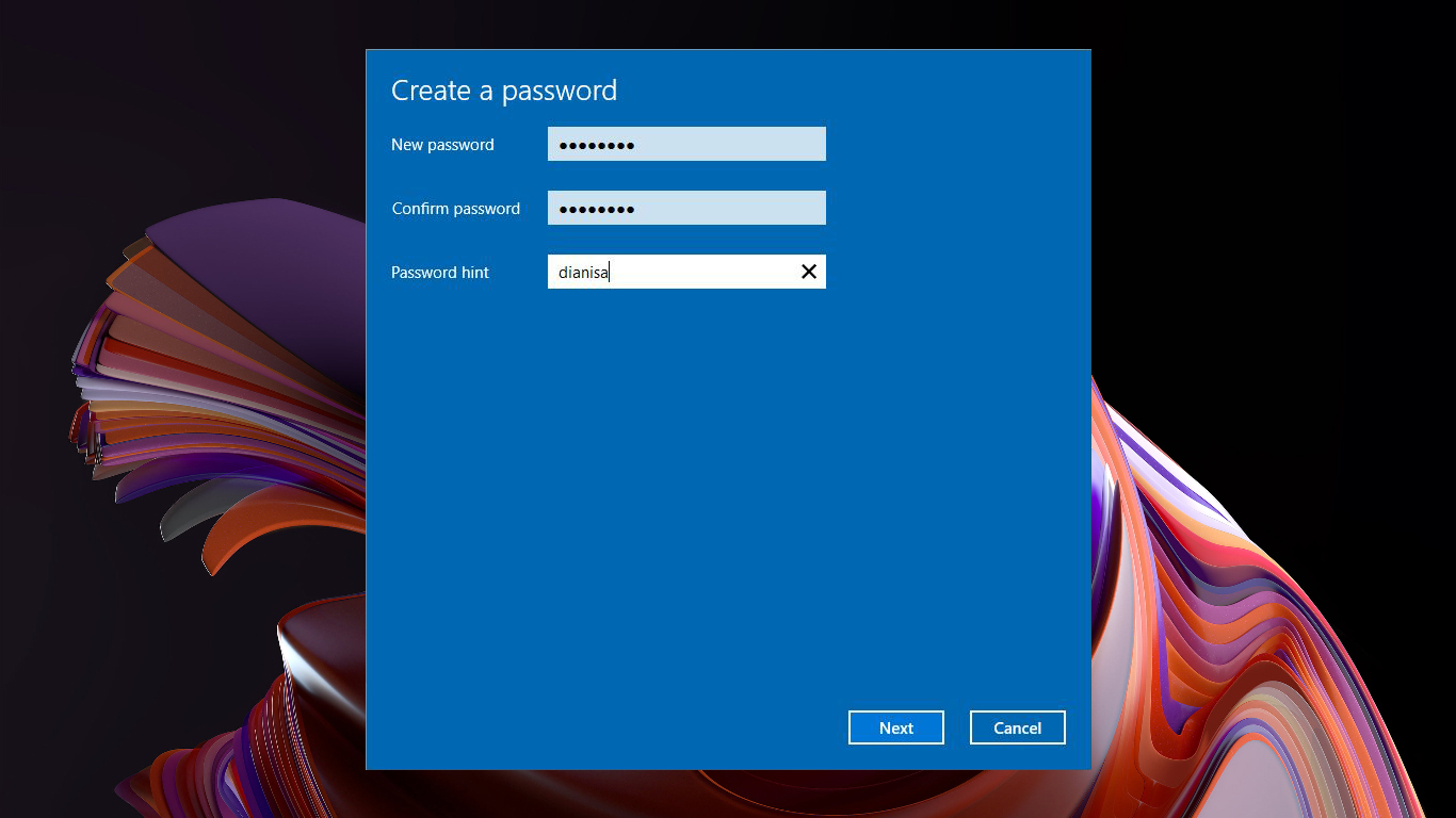 Membuat Password Laptop