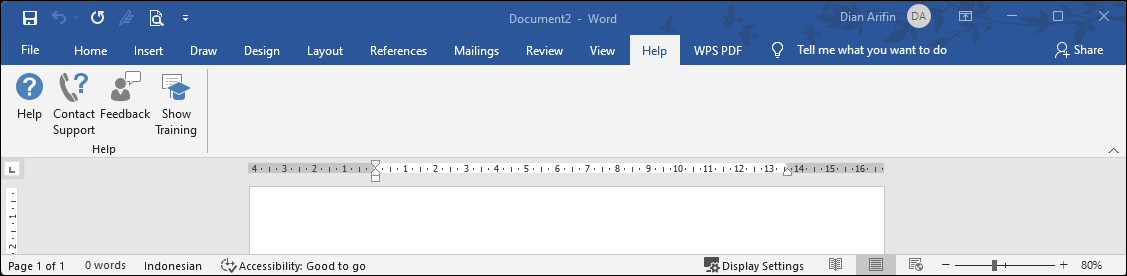 11 Fungsi Help Microsoft Word
