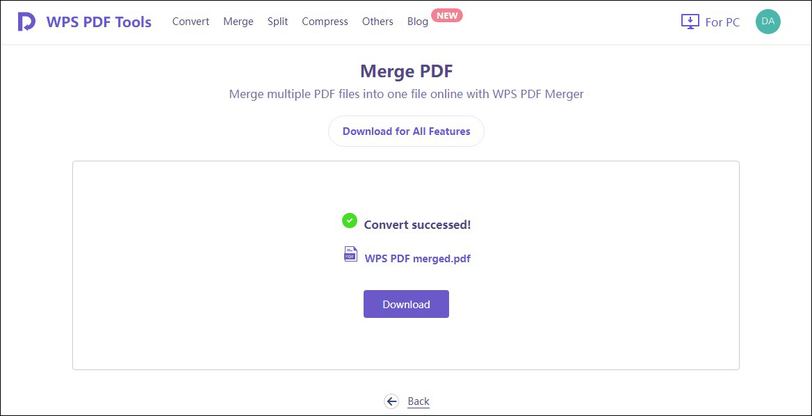 3 Klik Download untuk melihat hasilnya