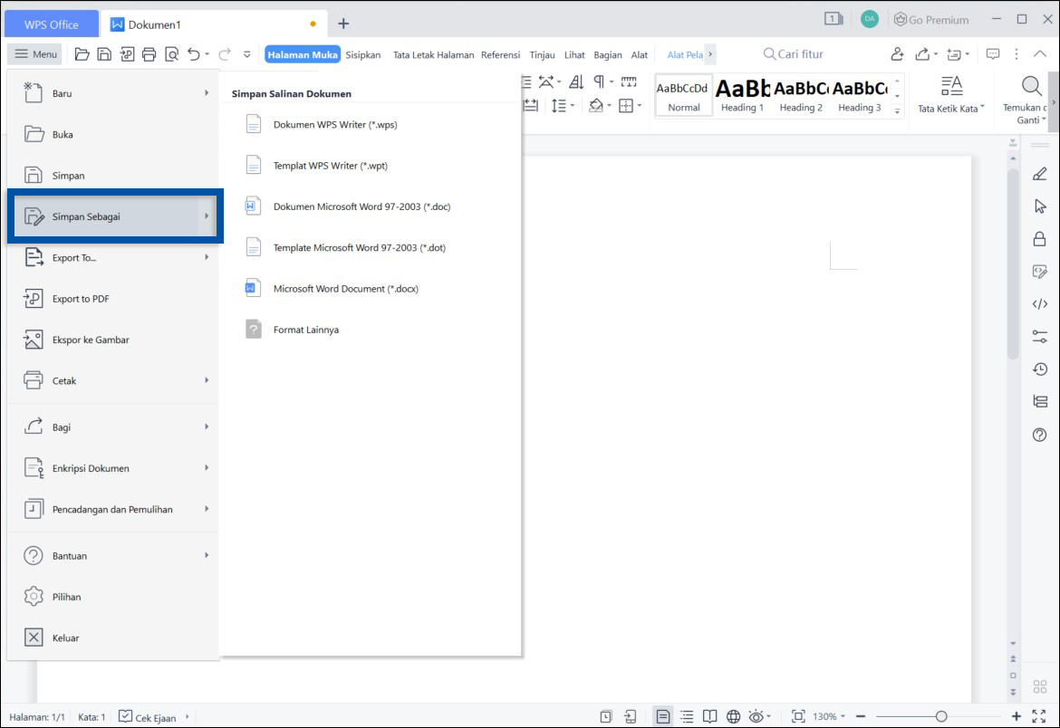 10+ Cara Membuat File PDF Di WPS Office (PC, Laptop, HP)