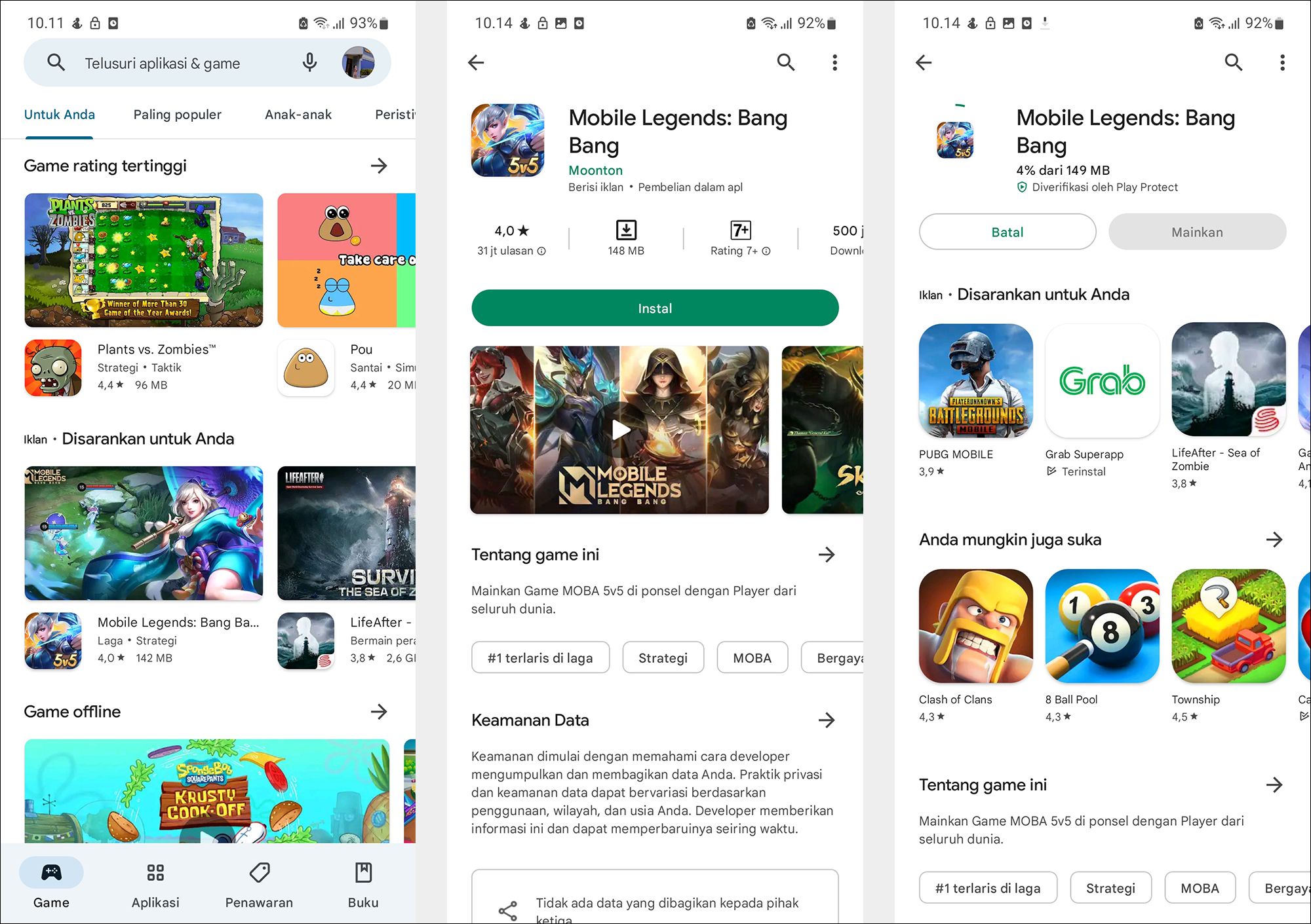Cara menggunakan Google Play Store Android