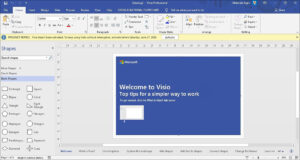 4 Tampilan Microsoft Visio 2021