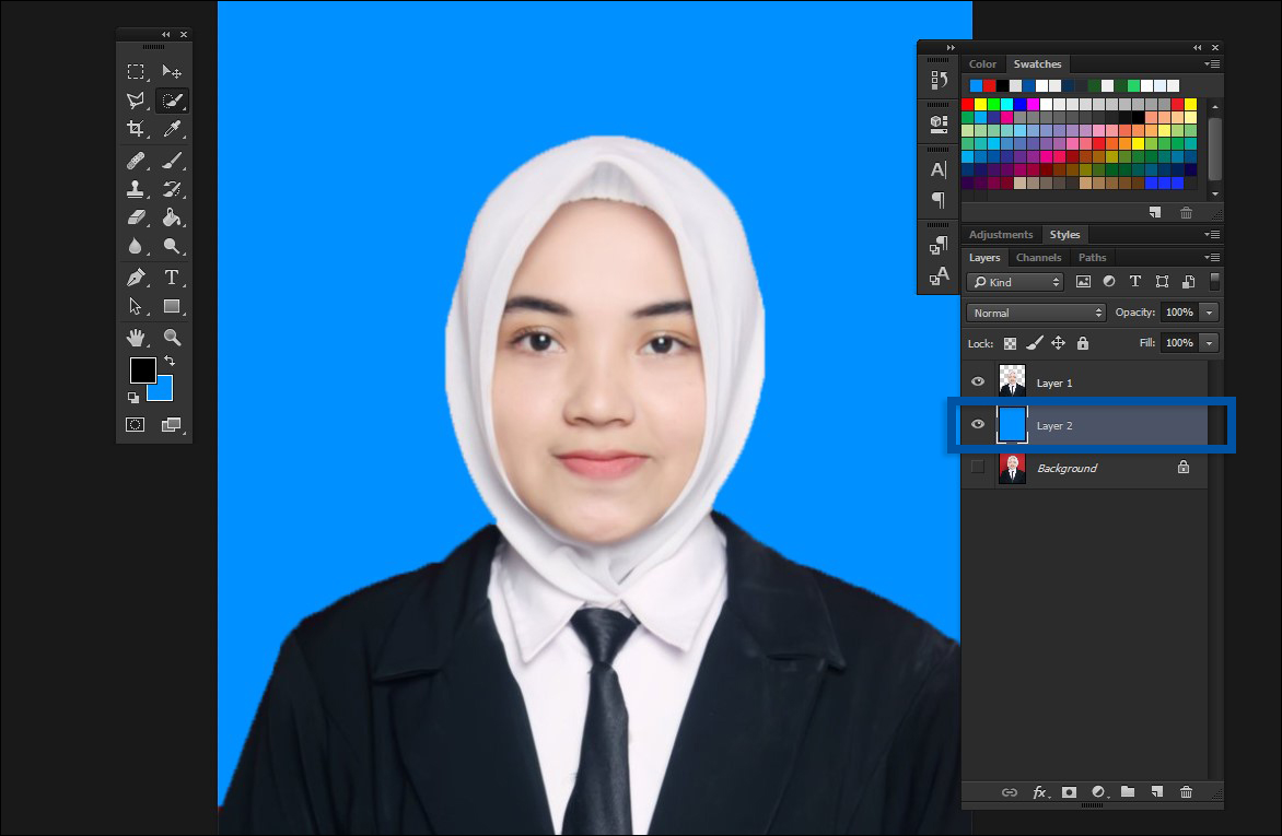 Kode Warna Background Pas Foto Merah Dan Biru Lengkap