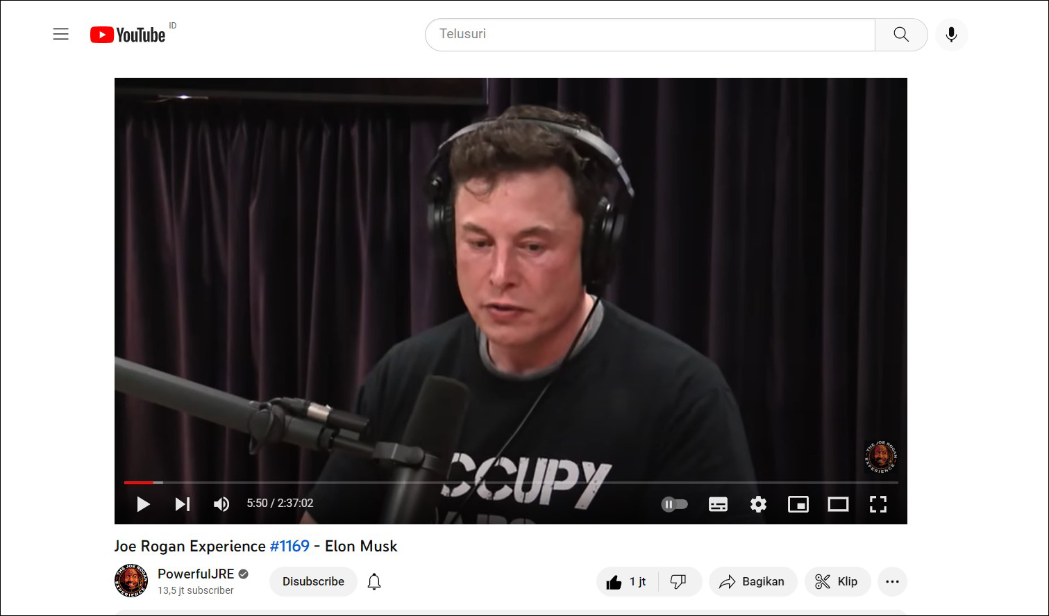 1 Pilih video yang Anda inginkan