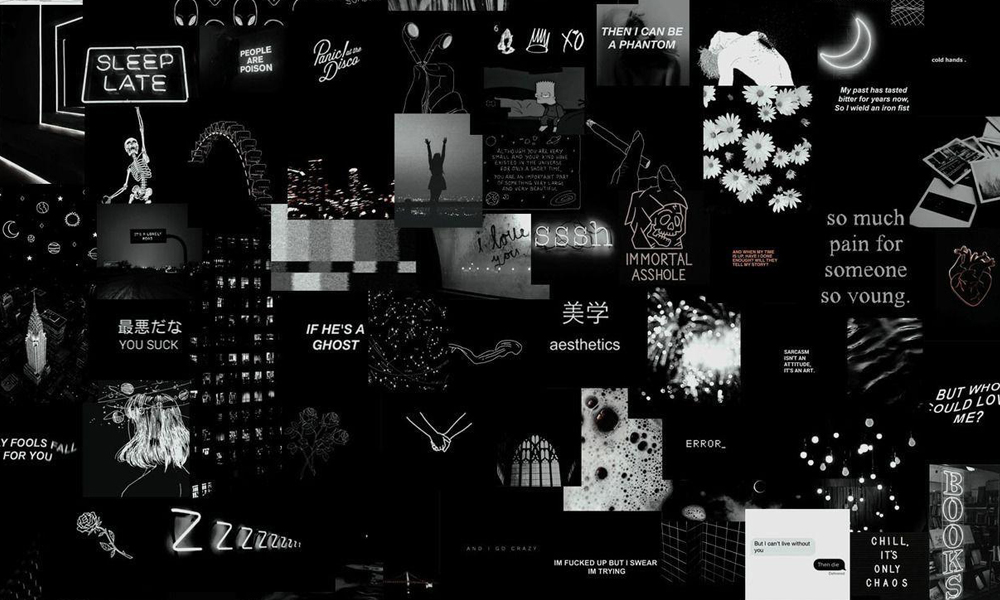 1. Dark Wallpaper HD Keren Untuk Desktop