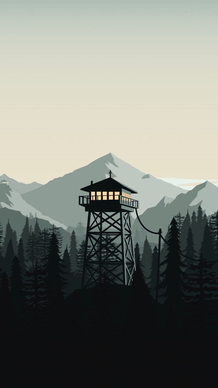 10. Forest Wallpaper HP Minimalis