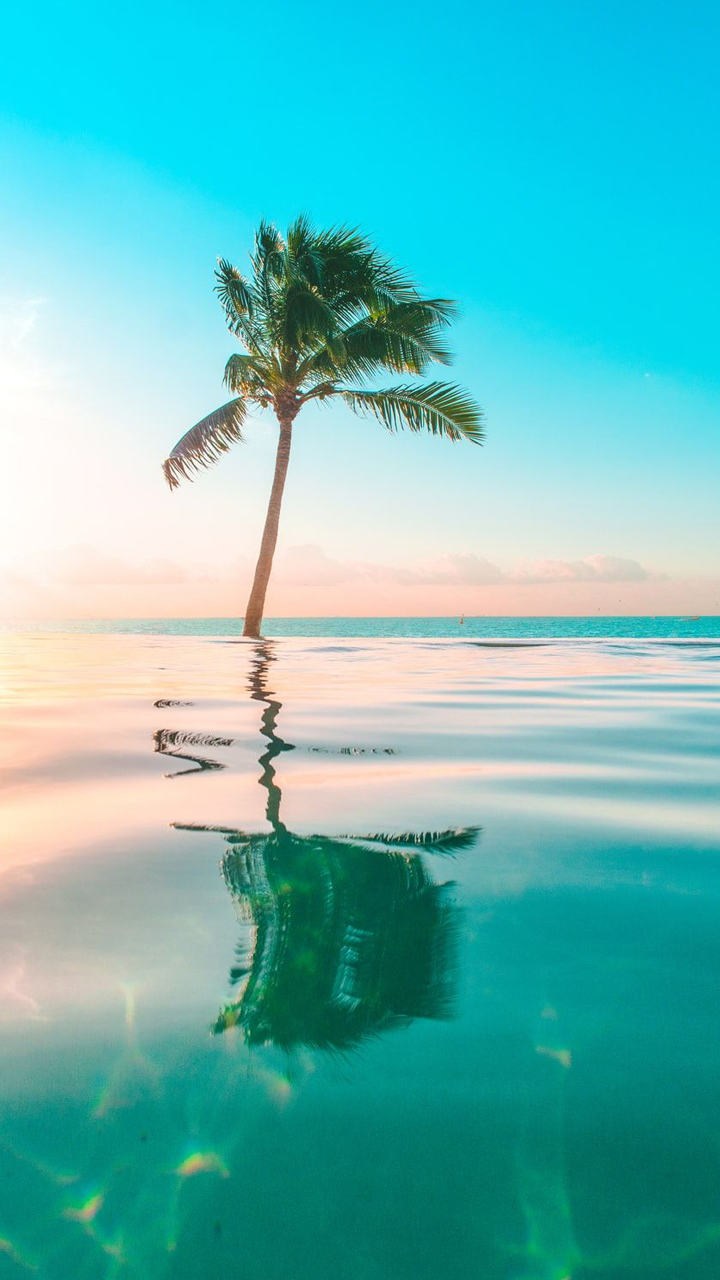 10. Wallpaper Nature Beach HD Keren