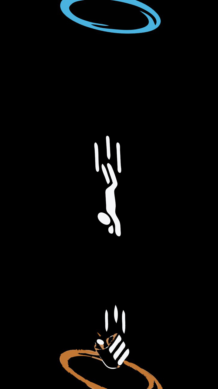 12. Wallpaper HP Dark Teleport