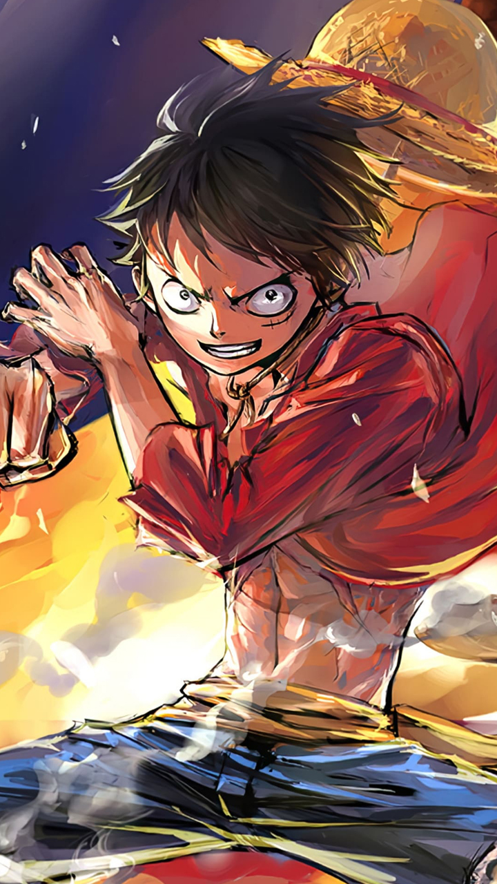 13. Background HP Anime Luffy