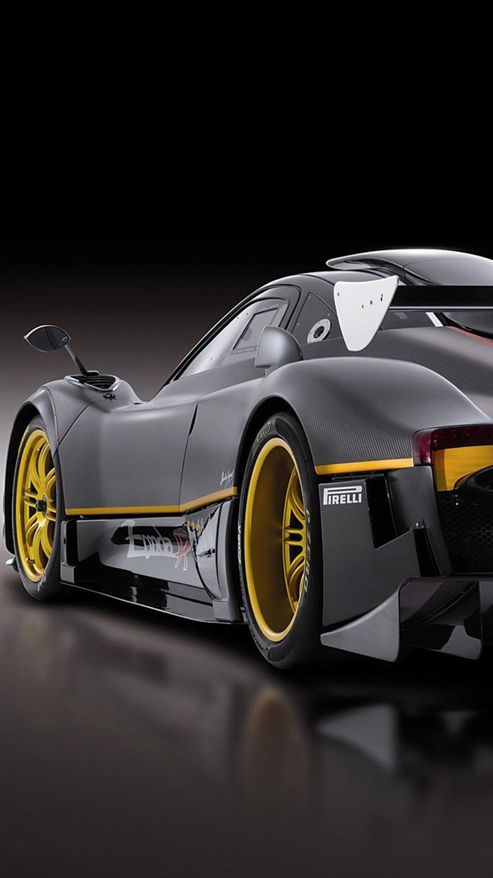 2. HD Wallpaper Black Sport Car Untuk HP