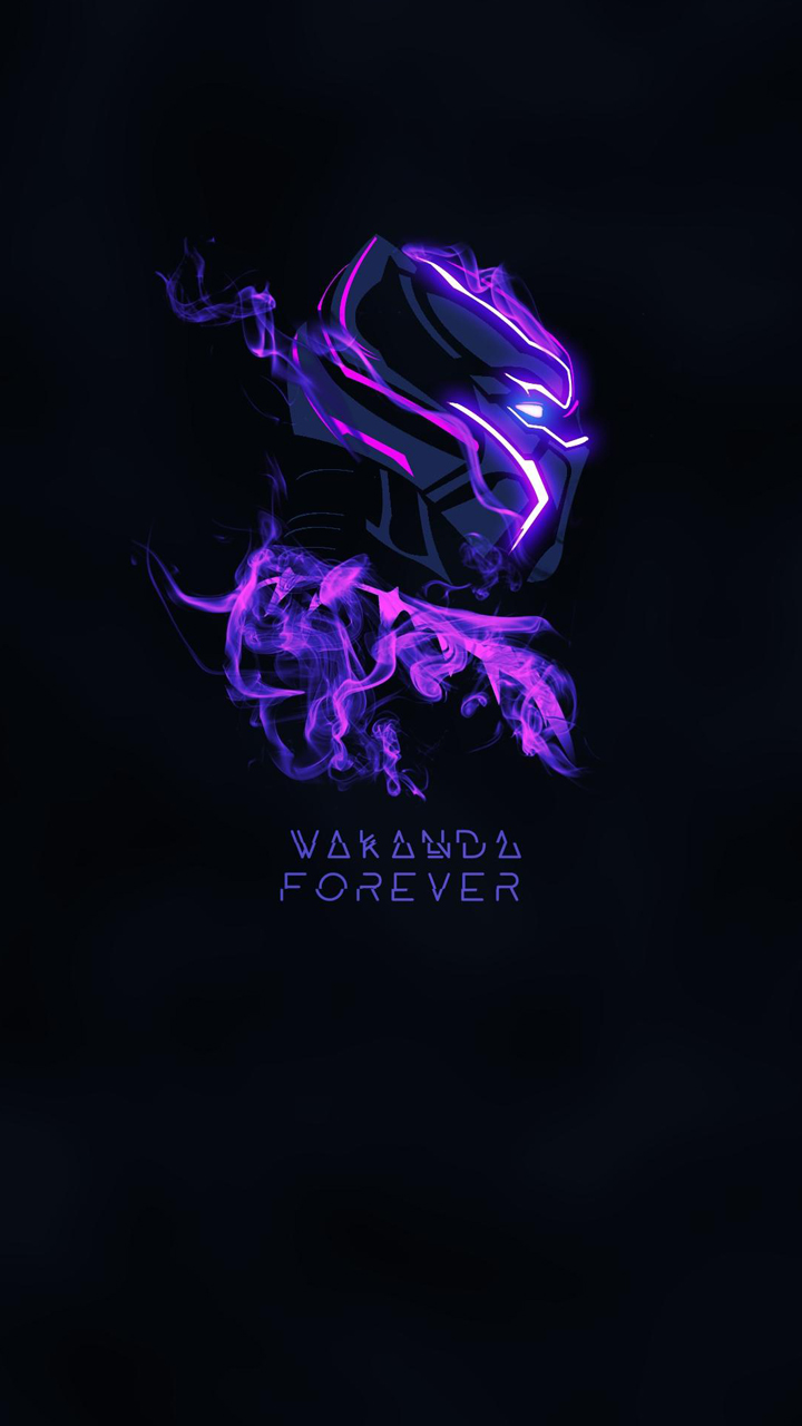 7. Wallpaper HP Dark Black Phanter