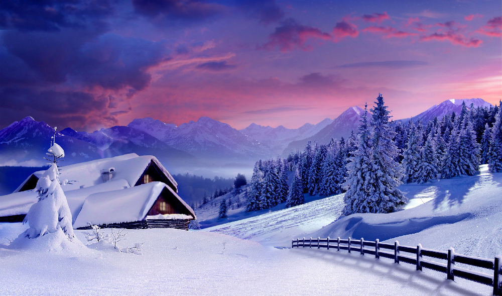 9. Wallpaper Salju Keren HD Untuk Windows