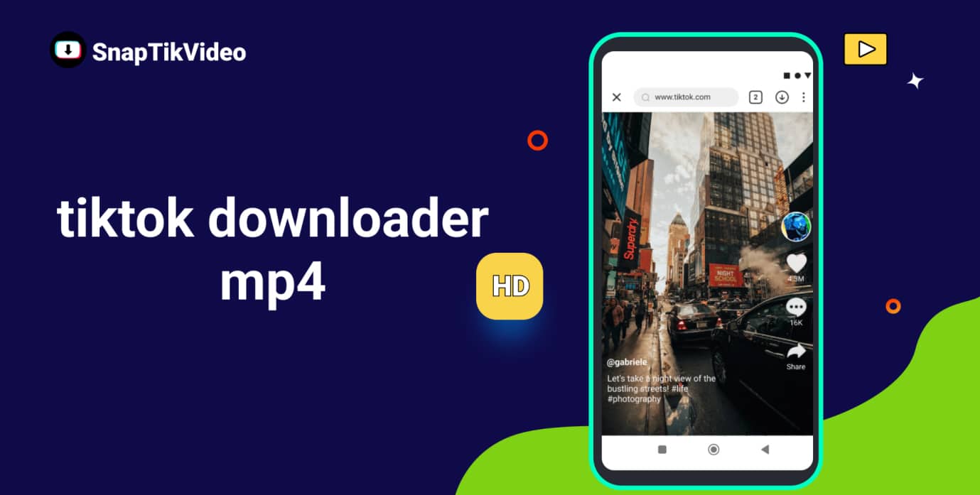 Download Video TikTok dengan SnapTikVideo