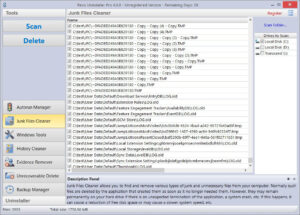 Junk Files Cleaner Revo Uninstaller