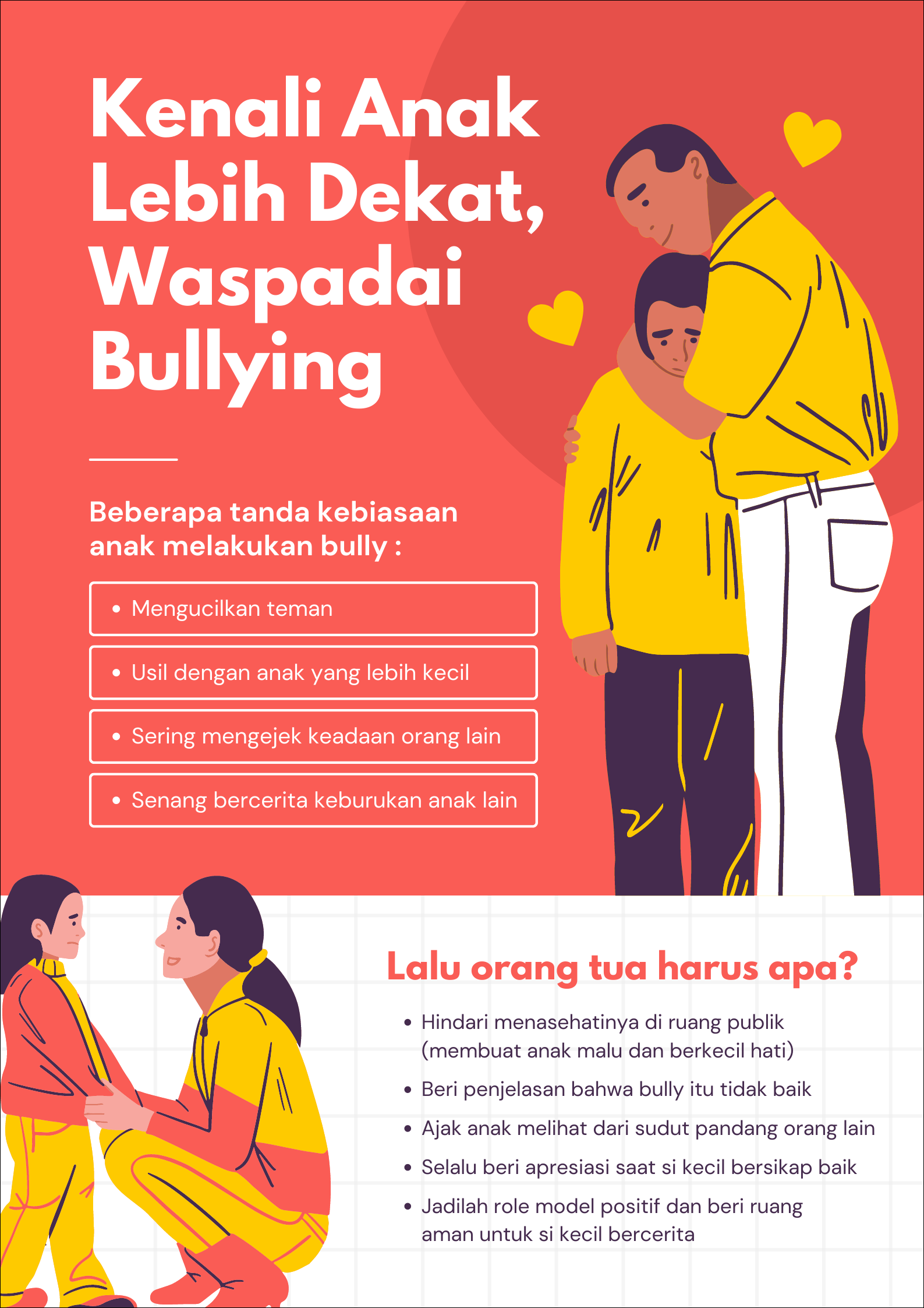 25+ Contoh Poster Bullying Simple, Mudah Digambar Dan Ditiru!