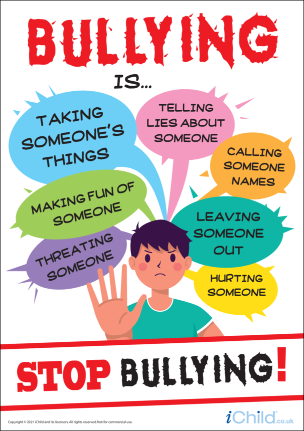 25 Contoh Poster Bullying Simple Mudah Digambar Dan Ditiru