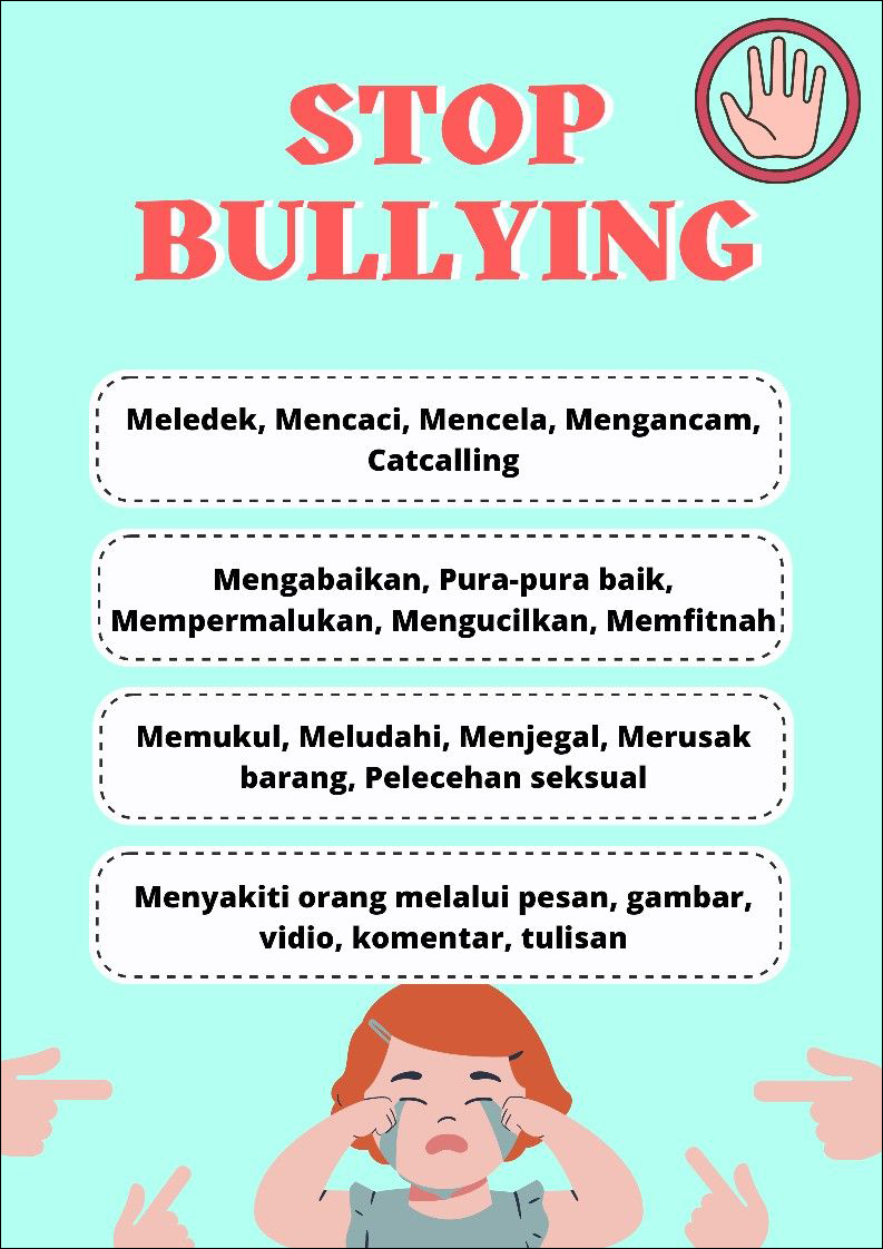 25+ Contoh Poster Bullying Simple, Mudah Digambar Dan Ditiru!