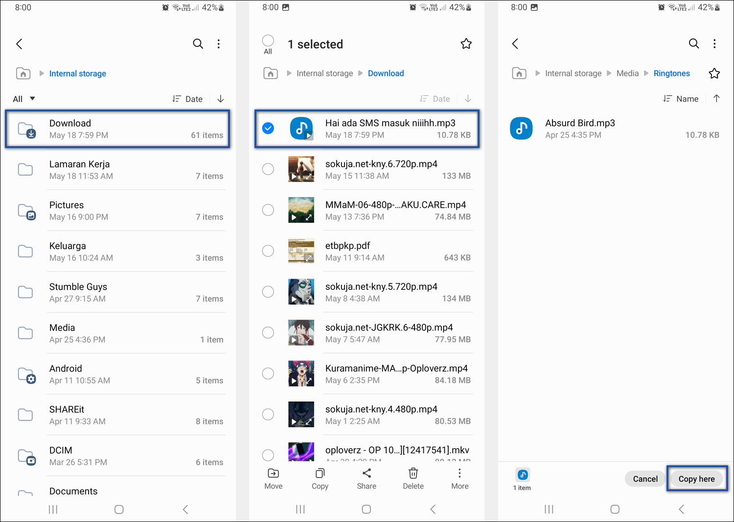 10 cara membuat nada dering wa dengan sound of text