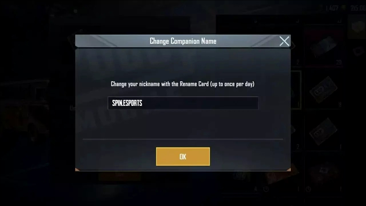 Cara Mengganti Nickname PUBG Mobile