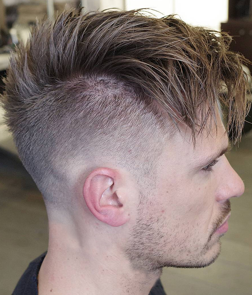 17 Undercut With Long Bangs