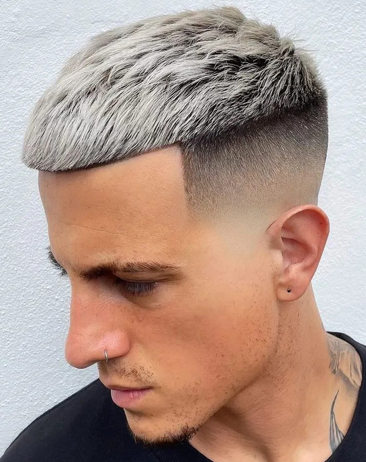 19 French Crop With Undercut