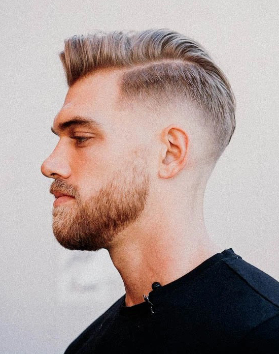 25 Side Part Undercut