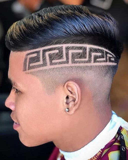 9 Shaved Design Undercut