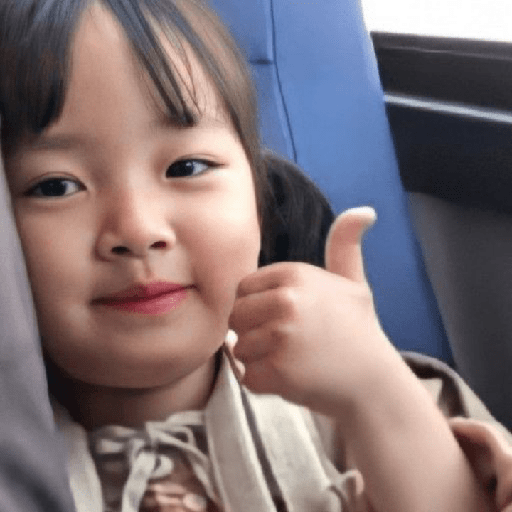 Stiker Bocil Korea 1