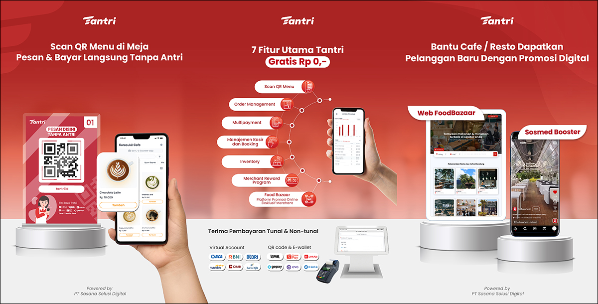 Aplikasi Tantri POS Restoran dan Cafe