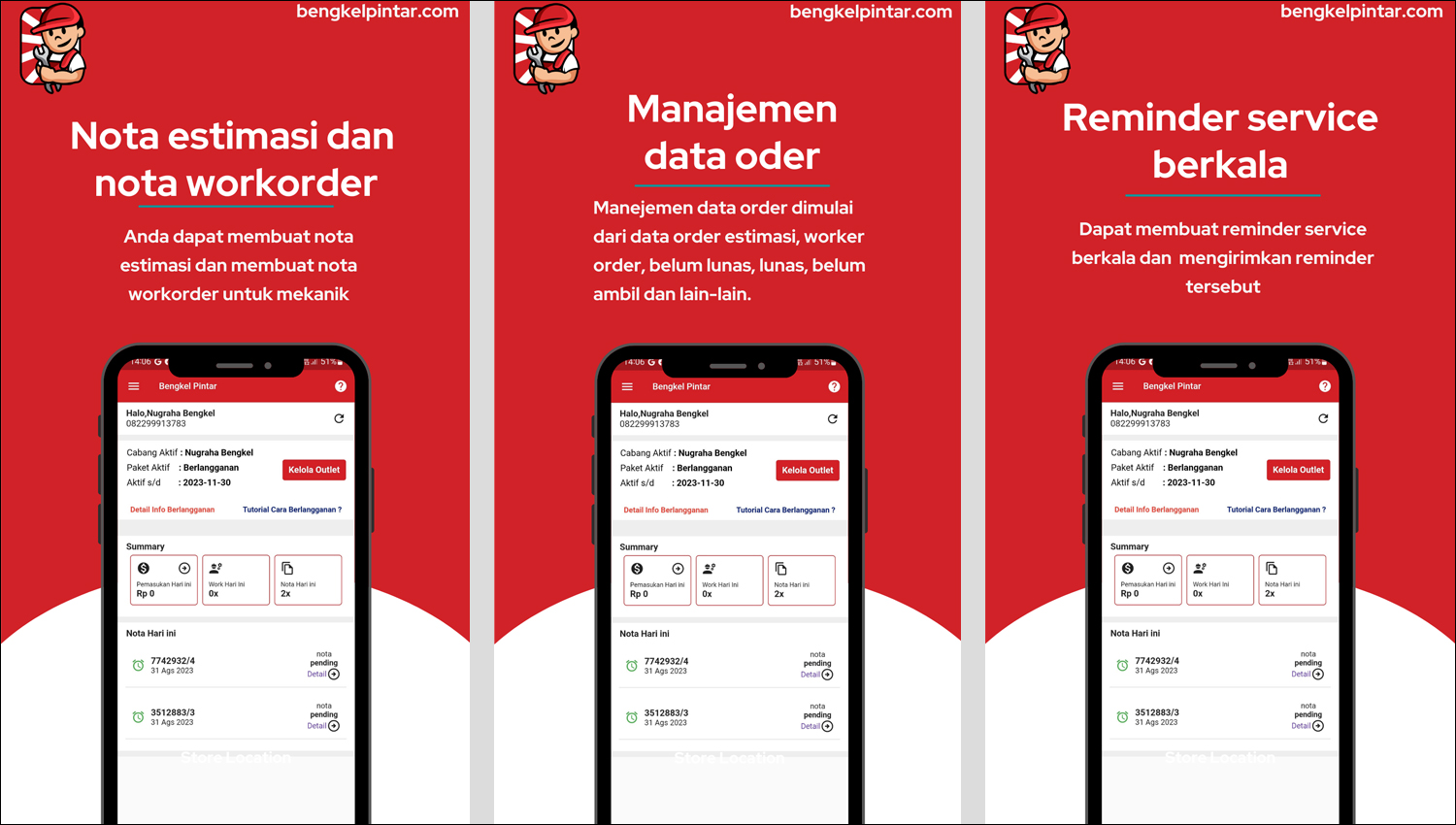 Keuntungan Aplikasi Bengkel Pintar