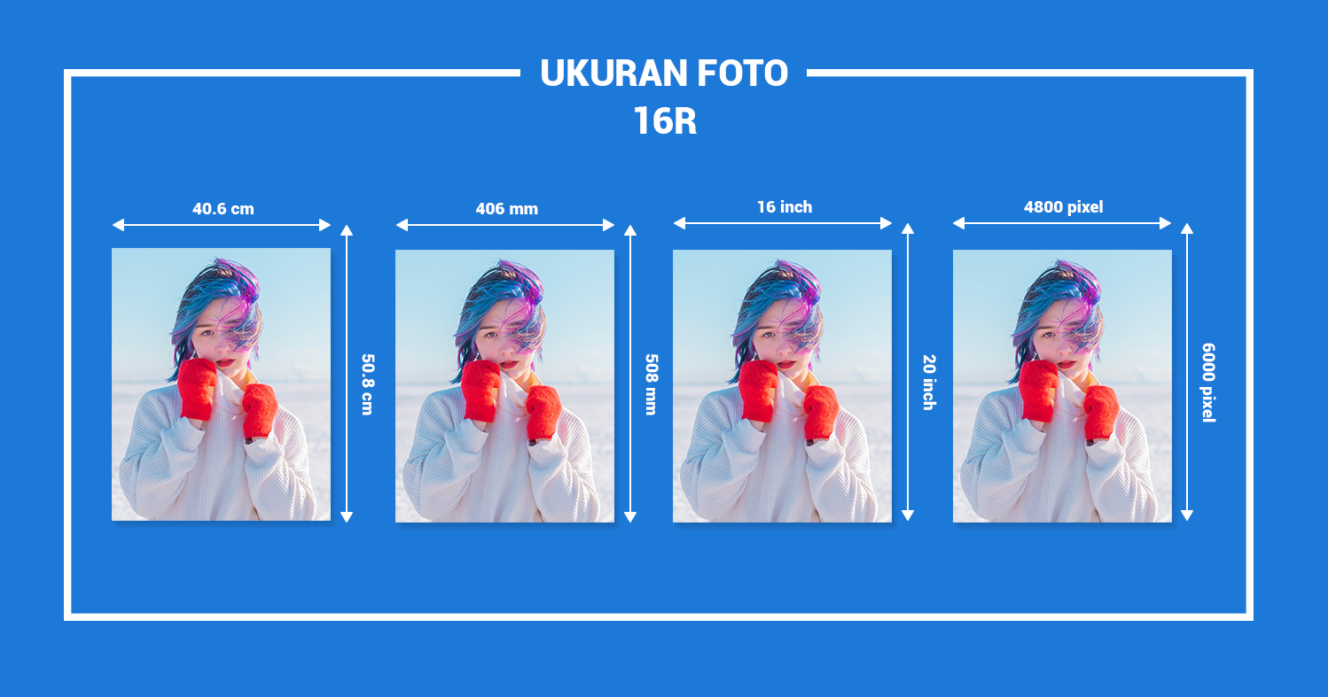 Ukuran Foto 16R