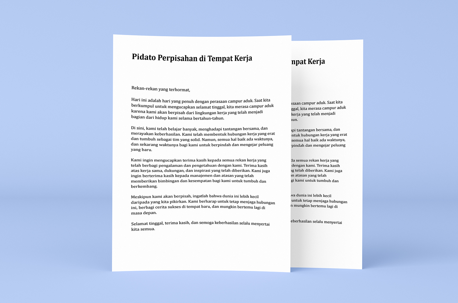 15+ Contoh Pidato Perpisahan Berbagai Tema