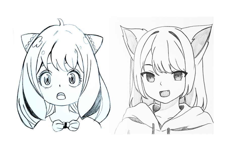 30+ Contoh Sketsa Gambar Anime Simple, Mudah Digambar Dan Ditiru!