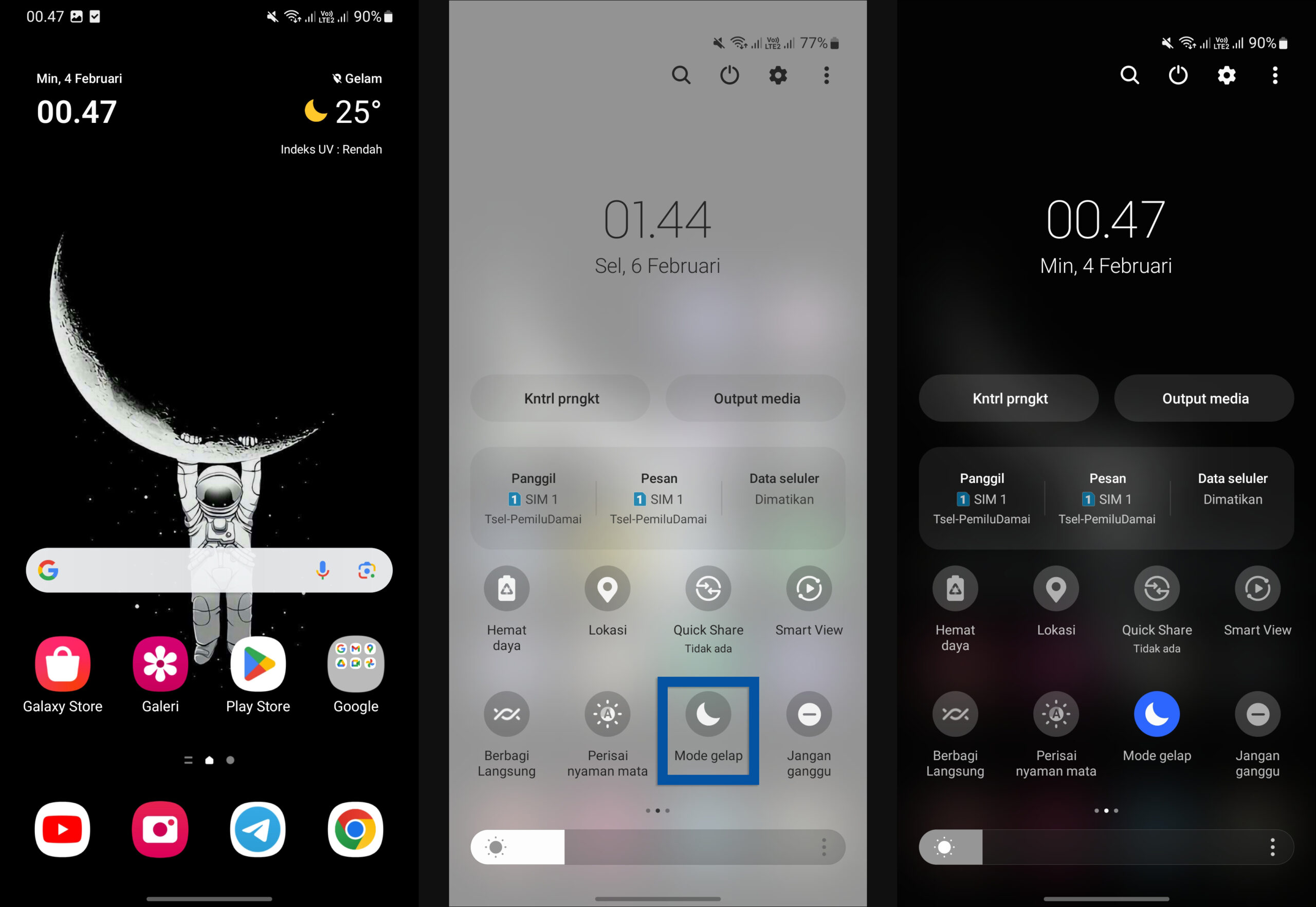 Aktifkan mode gelap - Dianisa.com