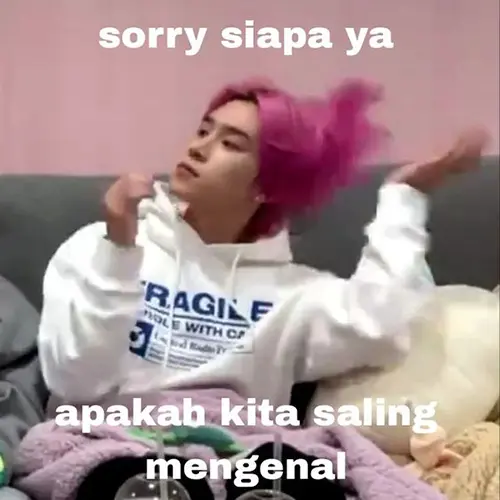 Gambar 07. PP WA Meme siapa ya