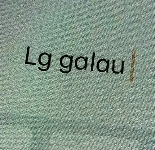 Gambar 09. PP WA Kata-kata Lucu Lagi Galau