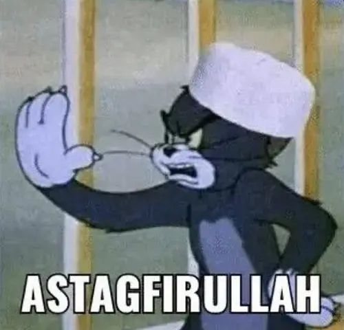 Gambar 21. PP WA Meme tom istighfar
