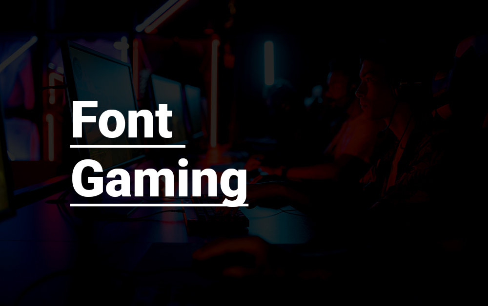 36+ Font Gaming Keren dan Gratis Untuk Desain Kece Anda!