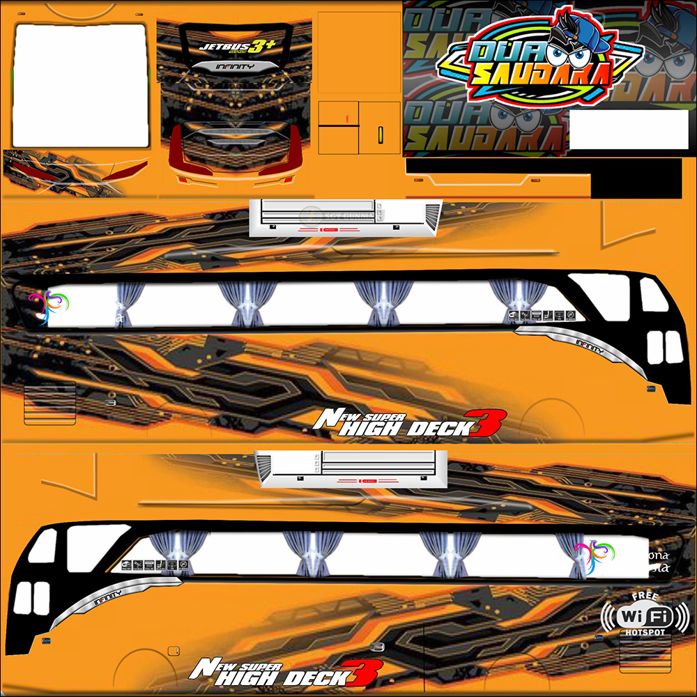 50. Livery bus Sadewa SHD Polos