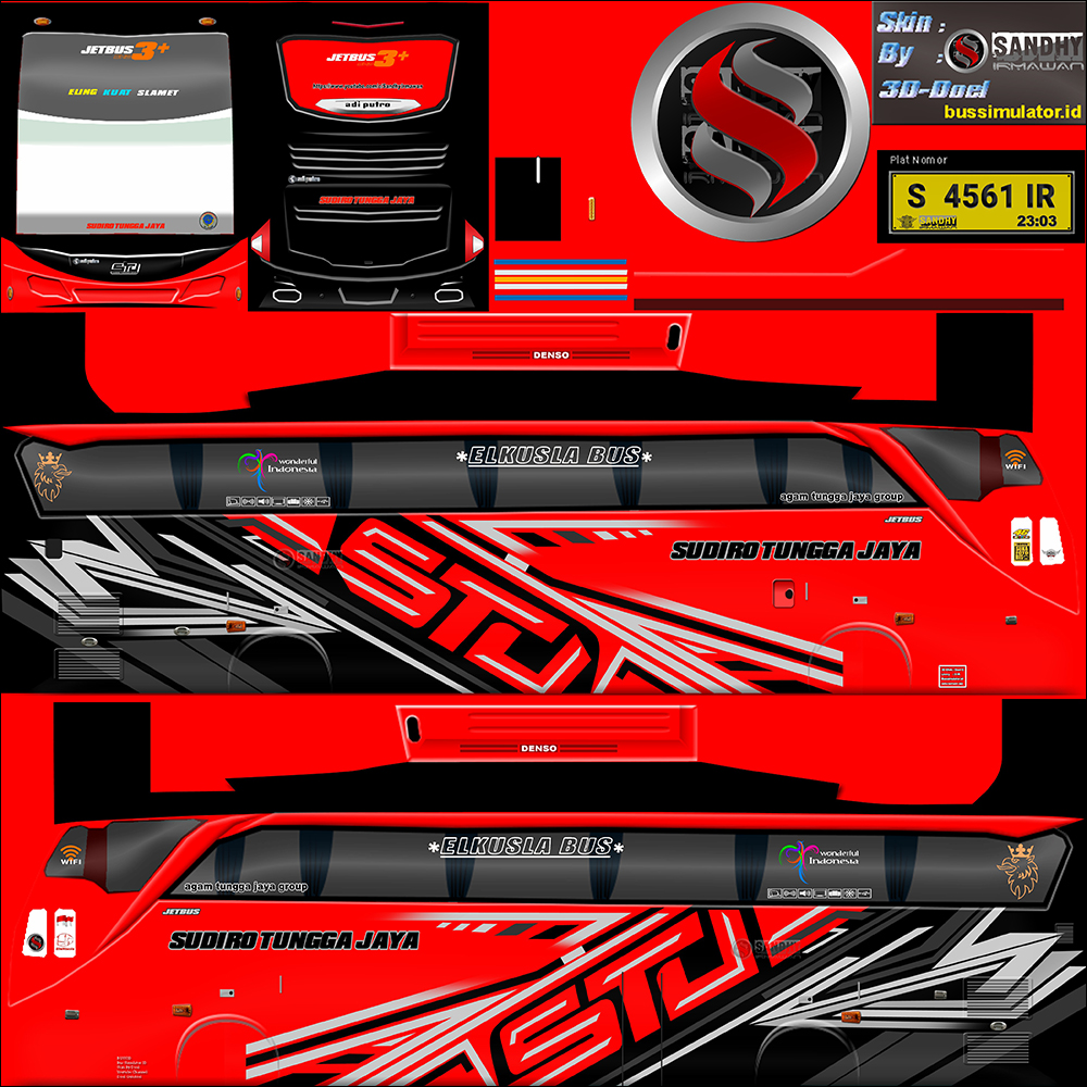 64. NEW STJ RED JB3+SHDORI